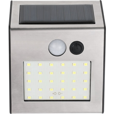30 LED Outdoor Solar Lights with Motion Sensor, 120º Wide Beam Angle, IP65 Waterproof, Wall-Mounted Solar Lighting for Garden and Entrance (1/4)