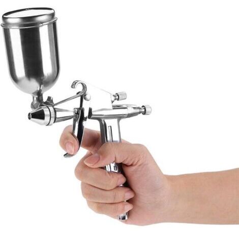 Professional Paint Spraying System 0.5mm Nozzle 125ML Mini Pneumatic Spray Gun for Car Paint Repair (1/4)