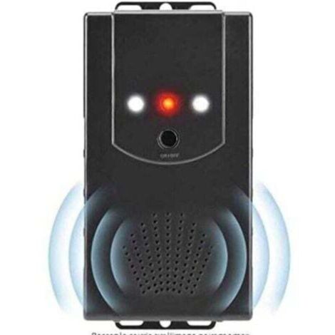 Ultrasonic Pet Repellent – Adjustable Frequencies 12 to 24 kHz – Indicator Light – Powder Tray Included – For Indoor and Outdoor Use (1/4)
