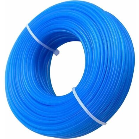 Round Nylon Trimmer Line Spool for Brush Cutters, 1.6 mm Diameter, 100 m Length, Replacement Cutting Line for Trimmers...DEBUNS (1/4)