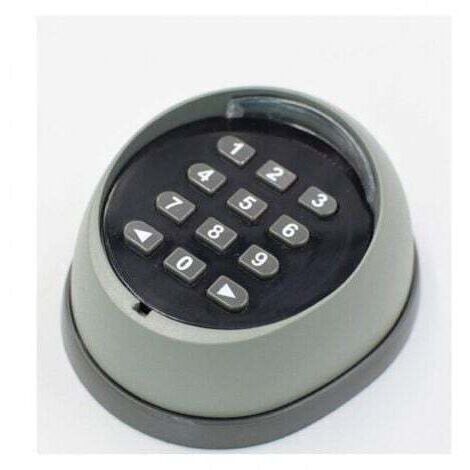Aiperq – Metal access control keypad for garage doors – 433.92 MHz frequency – IP54 waterproof – 1-year battery life – Dimensions 85x75x35mm