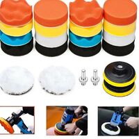 22pcs Car Polishing Pad Set Drill Sponge Set Foam Sealant Body Polishing Discs