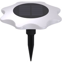 Outdoor solar light, winter outdoor solar light, solar light, remote control, intelligent light, suitable for multiple scenes, flower shape