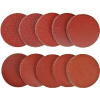 100 Pieces Ø 75mm sanding discs Sanding Disc Sanding Discs 80/100/180/240/320/400/800/1200/2000/3000 Grit Size of 75mm Ideal for Sanding/Polishing/Rusting for eccentric sander