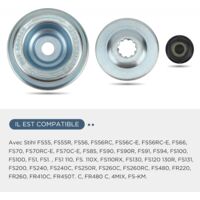M30 X 2mm Castle Nut Replacement - Fits Comer Gearboxes, Land Pride & Bush Hog Cutters