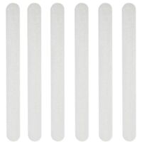 24 Pieces Non-Slip Shower Stickers Bathroom Safety Strips Transparent Self-Adhesive Anti-Slip Strips Bathroom Shower Stickers (2 x 20 cm) YMYNY