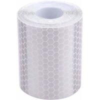 LaBlanc - Reflective Tape, 5cm Width X 3m Length, Automobile Motorcycle Trailer Tractor Truck Reflectors, Safety Warning Caution (White)
