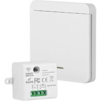 10A 240V Wireless Remote Controlled Switch – 50 Meter Range – Quick, Cable-Free Installation – Compatible with All Light Fixtures