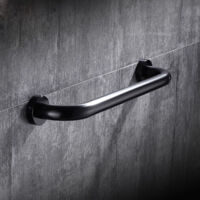 Bathroom Grab Bar, Safety Shower Handle, Non-Slip Grab Bar 30 CM for Bathroom, Bathtub, Toilet (Black)