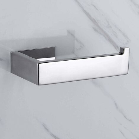 Kein Bohren Toilettenpapierhalter, 304 Chrom-Edelstahl,Bohren