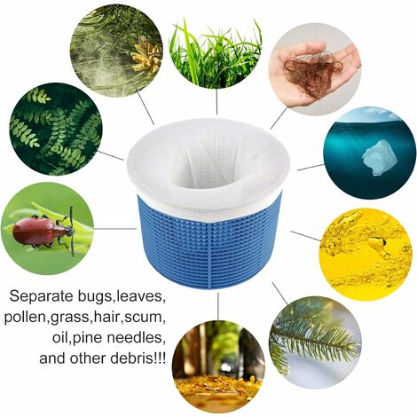 Gre 40045 Skimmer-Filter 10er Set - Für Pool-Skimmer Bis 24cm Durchmesser