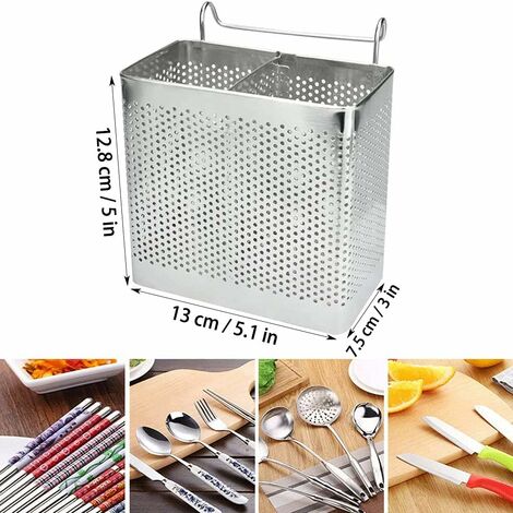 Bestecktablett Mit Deckel & Abtropfgestell – 3-teilig, Weiß, Aus Kunststoff, Spülmaschinenfest, Für Schublade Oder Arbeitsplatte