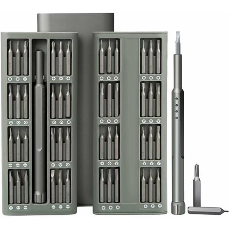 iPhone-Präzisionsschraubendreher, 48-teiliges Mini-Stahl-Handy-Reparatur-Schraubendreher-Set für S2-Werkzeug, Handy-Modell, Kamera, Computer (1/5)