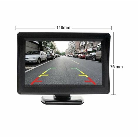 Kabelloses Rückfahrkamera-System-Kit für Auto/LKW/Van/Pickup/Wohnmobil 4.3`` Monitor Rückfahrkamera-Backup-System