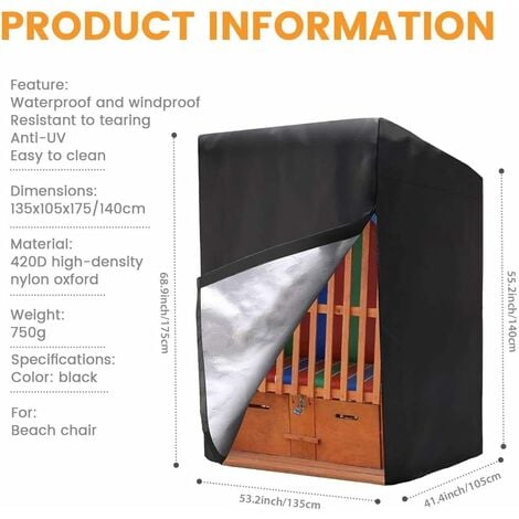 Ovale Poolabdeckung 180x60x30cm - Wasserdichtes Oxford-Gewebe Mit Kordelzug