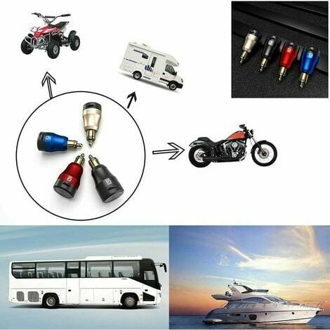 Motorrad-USB-Zigarettenanzünder-Adapter – Dual-USB-Buchse – 12 V PD 3.0 und  QC 3.0 – für BMW