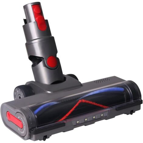 Bürste kompatibel mit Dyson Staubsauger V7 V8 V10 V11 V15, motorisierte Turbinenbürste mit 4 LED-Leuchten für Hartböden und Teppiche (1/5)