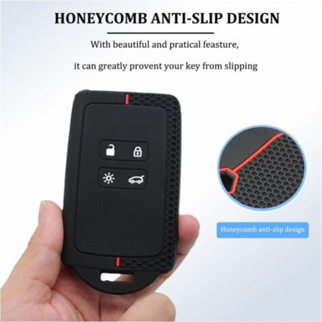 Cover Chiave Telecomando In Silicone Per Renault Scenic Clio Laguna Megane Captur Kaptur Koleos Duster Sandero Twingo Caso