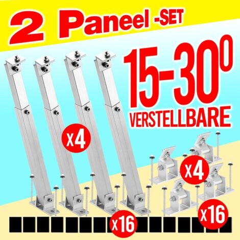 Wand- Bodenhalterung » Balkonkraftwerk | Mini-Photovoltaik-Anlage