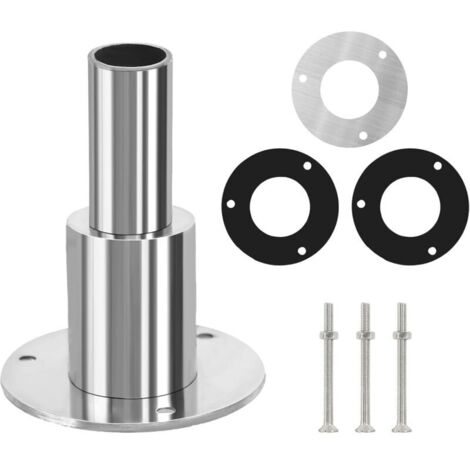 Auspuffverkleidung für den Rumpf, 24 mm, Edelstahl, Auspuffrohr für Dieselheizung, für 24 mm Rohr, Rohrsockel, Hardware, Auspuffverkleidung für den Rumpf, Anschlussstück für Dieselheizung (gerade Ausp (1/4)