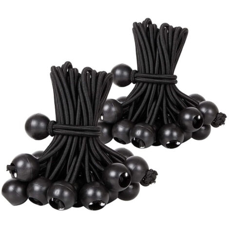 Huouo Bungee-Seil – 6,35 Mm Dick, 3,4 M Lang, Elastisch | Aus Nylon, UV-beständig, Für Kajak, Camping & Transport