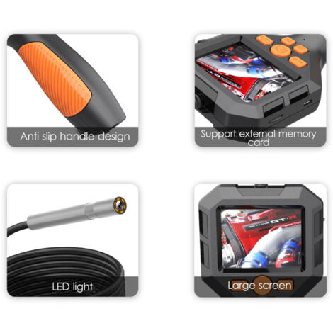 Caméra Endoscope industrielle 1080P IP68 étanche 2 lentilles 500 cm Caméra Endoscope industrielle 1080P IP68 étanche 2 lentilles 500 cm