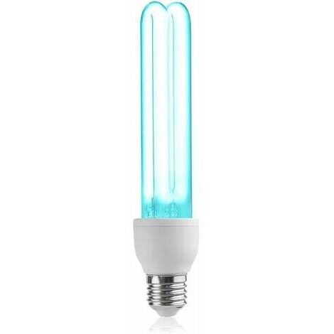 UV-Desinfektionslampe E27 25W Quarzröhre UVC 254nm Sterilisation mit Ozon 360° Abstrahlwinkel