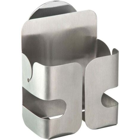 Turbo-Loc® Schwammhalter, Wandmontage ohne Bohren, Klebstoff, Lobo (1/4)