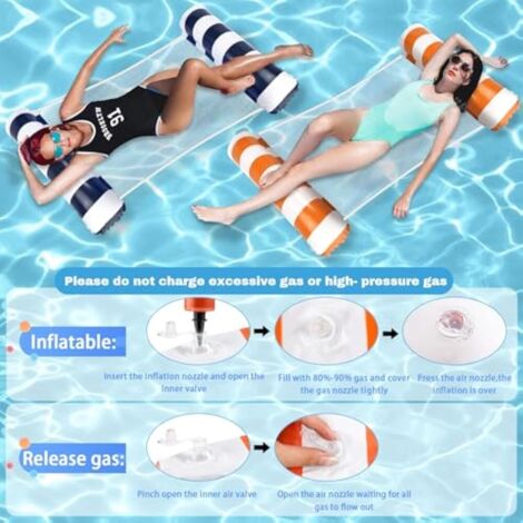 Pack de 4 Matelas Gonflable Bestway de Piscine avec Appuie-Tête – Batal Games