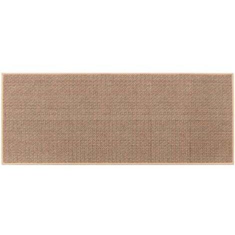 Aiperq Küchenmatte vor der Spüle, waschbar, rutschfest, Gummi, waschbar, Jutefarbe (1 Stück für 44 x 120 cm) (1/4)