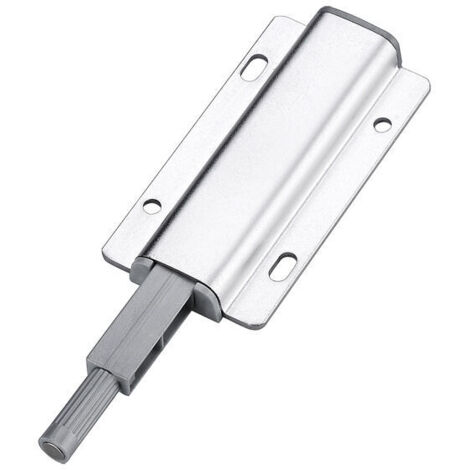XVX 5-teiliges Push-to-Open-Schranktürsystem mit Magnetverschluss und Push-to-Open-Schubladenmechanismus sowie Push-Pull-Türöffnungsdämpfer für Schrankschließsysteme – Aluminium (1/5)