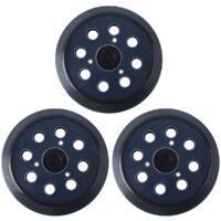 Schleifteller 125 mm kompatibel mit Makita 743081-8 Ersatz BO5010 8 Löcher (3 Stück)