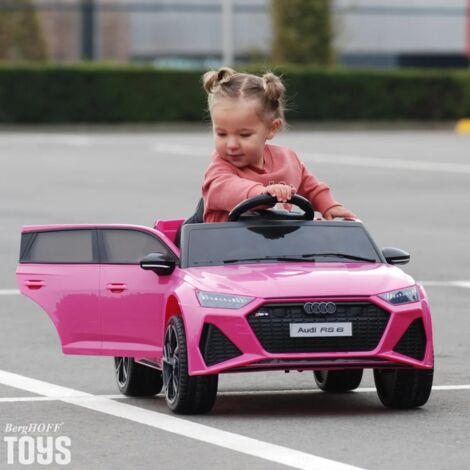 Voiture électrique Lamborghini 12V – 2 Moteurs, 3-7 Km/h, Télécommande 2,4 GHz, Bluetooth, USB, LED – Enfant 30 Kg