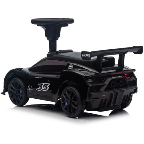 Maserati GT2 Porteur Enfant à ans Trotteur Voiture Noir