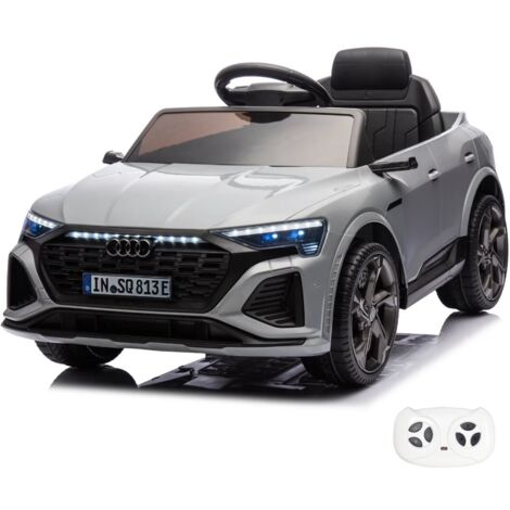 Audi SQ8 e-Tron - Voiture à Batterie 12V - 1 à 5 ans - Pneus EVA - Gris (1/5)