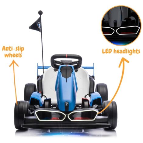 Hetoy Voiture de dérive 24V pour enfants, go-kart électrique à batterie Hetoy Voiture de dérive 24V pour enfants, go-kart électrique à batterie