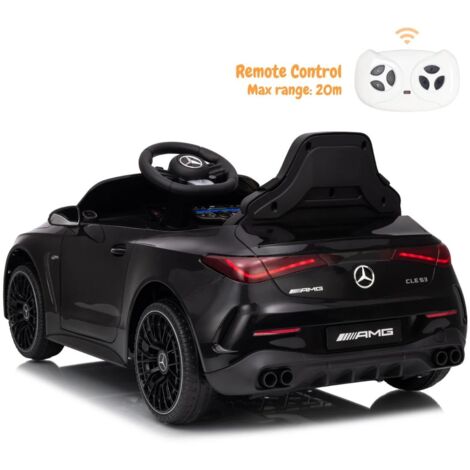 Voiture électrique Mercedes-AMG GT3 pour enfants, 12V avec télécommande
