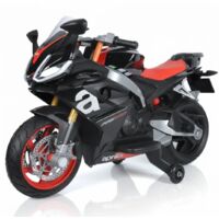 Aprilia RS660 - Moto Electrique pour Enfants - 12V - 3 à 6 ans - Noir