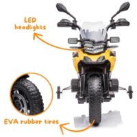 Moto électrique BMW HP4 RACE 12V, sous licence, rouge, batterie 12V