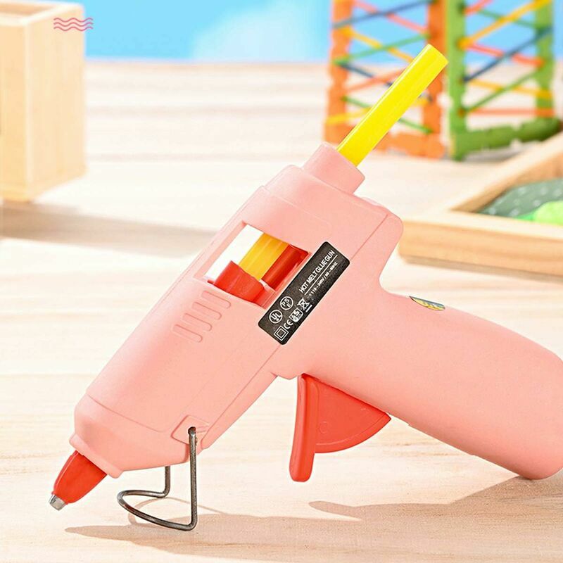 TACKLIFE Mini Hot Glue Gun 20w with 30 Pcs EVA Glue Sticks