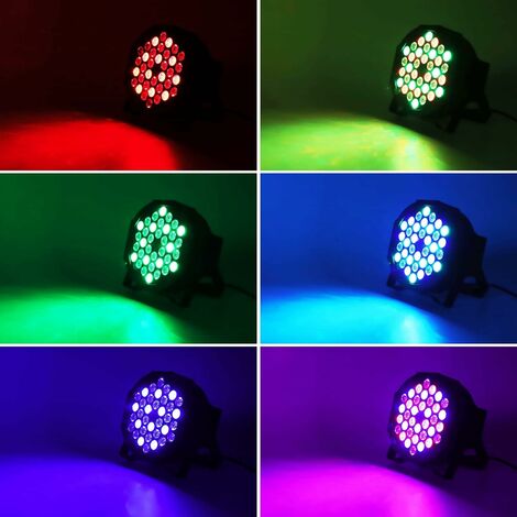 Lampe à Effet d'Eclairage de Scène LED RGBW 