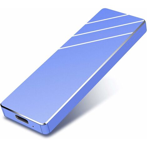Disque Dur Externe Portable SSD Haute Vitesse USB 3.1 Type C PC Ordinateur  Jeux