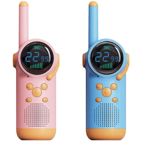 Talkie-walkie pour enfants, Talkie-walkie rechargeable, jouets pour garçons  et filles, pour l'aventure en plein air, le camping et la randonnée