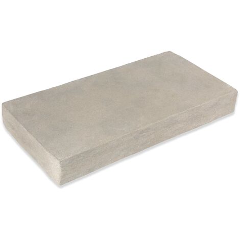 Margelle de piscine Pierre Naturelle Atlas - 61x33x7,5 cm - Bord droit - Beige (1/2)