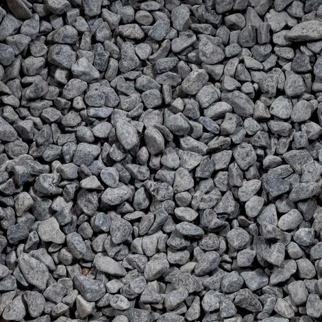 Galet Noir / Gris Qualité Supérieure - 16/25 mm - Sac 20 kg (0,3m²)