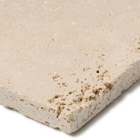 Carrelage Travertin 2nd choix - Opus 4x1,2 cm - Beige Light (vendu par paquet de 0,74 m²)