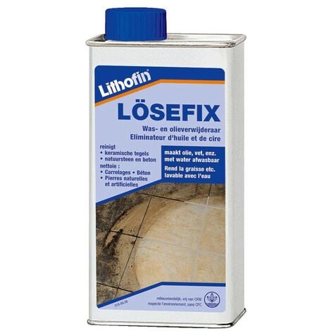 Lithofin Lösefix 1 L - Élimine L'huile Et La Cire