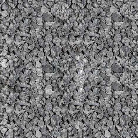 Gravier décoratif calcaire gris concassé 7/14 mm – Sac 20 kg (0,4 m²) – Compatible dalles stabilisatrices