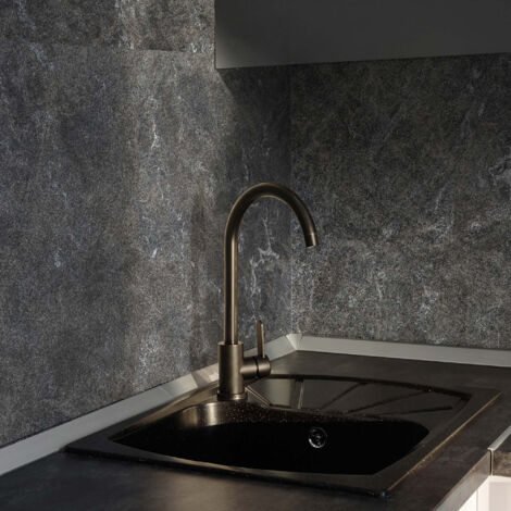 Feuille de pierre naturelle Sechura 122x61 cm – Épaisseur 1-2 mm – Pose intérieure et douche – Colle OTTOCOLL M 500 recommandée