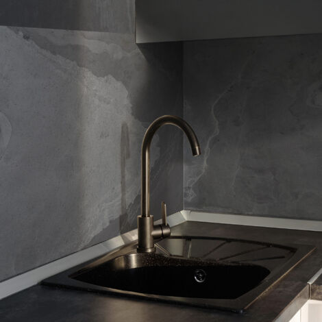 Feuille de pierre naturelle Sonora 122x61 cm – Épaisseur 1 à 2 mm – Pose intérieure et douche – Traitement hydrofuge recommandé